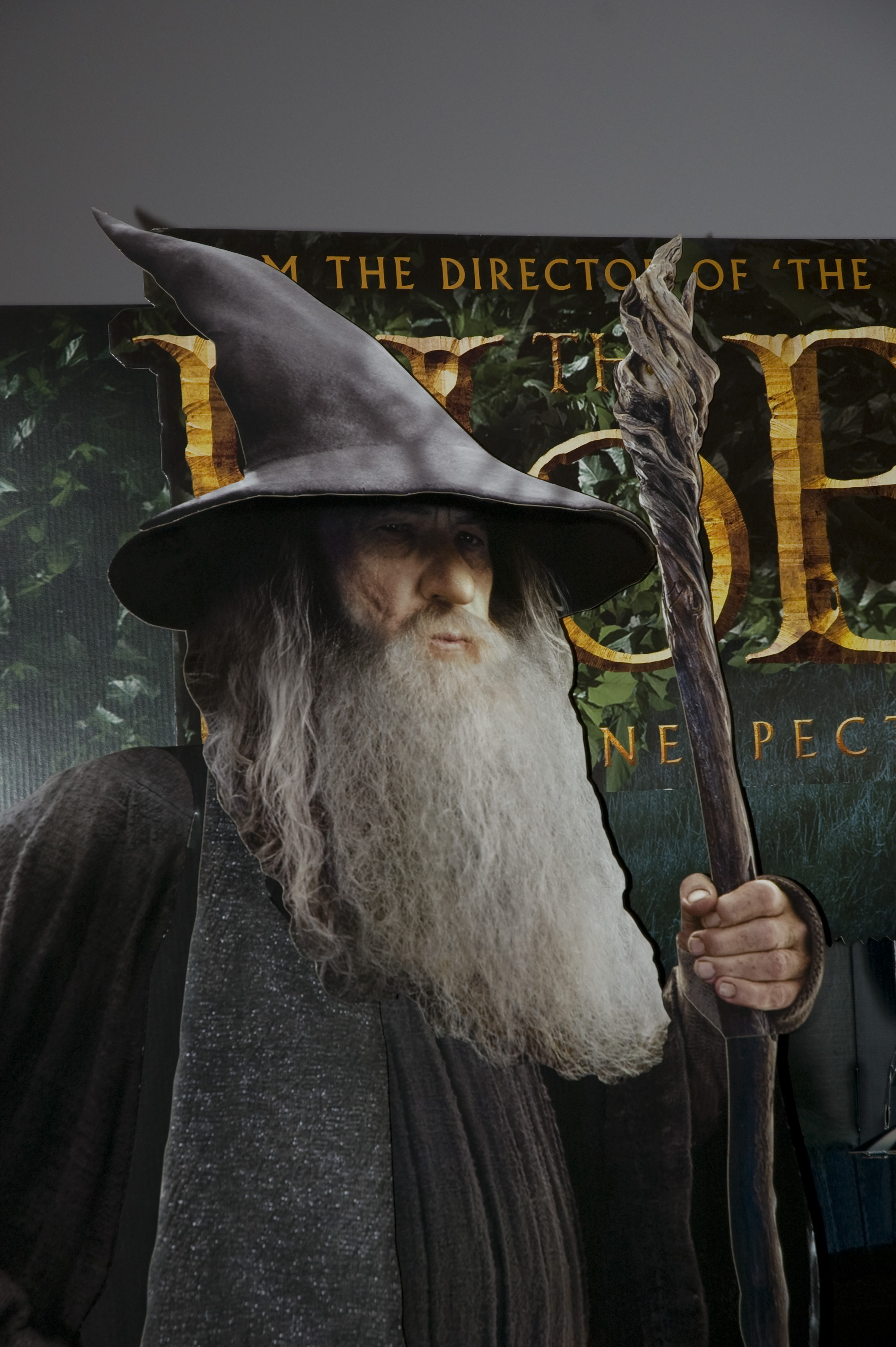 Reklam på biopalatset för filmen "the Hobbit"